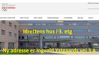 Idrettskretsen informerer